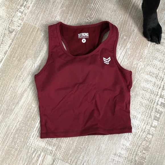 Tops - Strong Physiquez crop tank